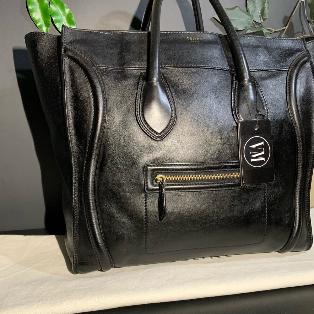 🔴SOLD🔴 CELINE • LUGGAGE SHOPPER TOTE - Picture 2 of 7